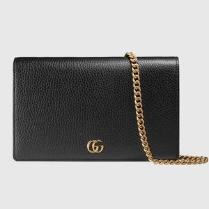 Gucci Marmont Chain Wallet Bag